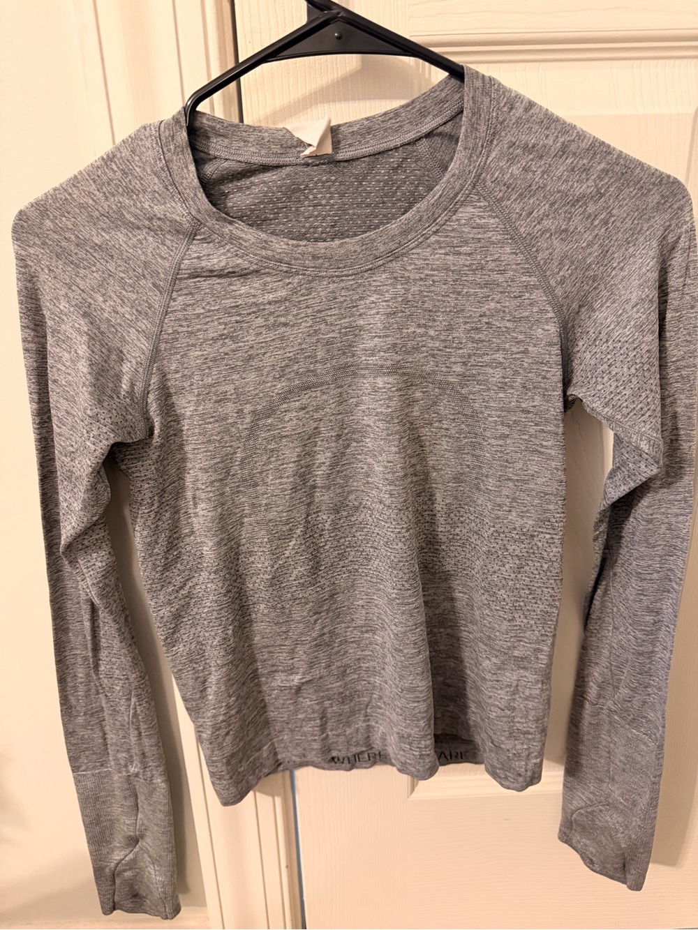 Lululemon Gray Long Sleeve Top